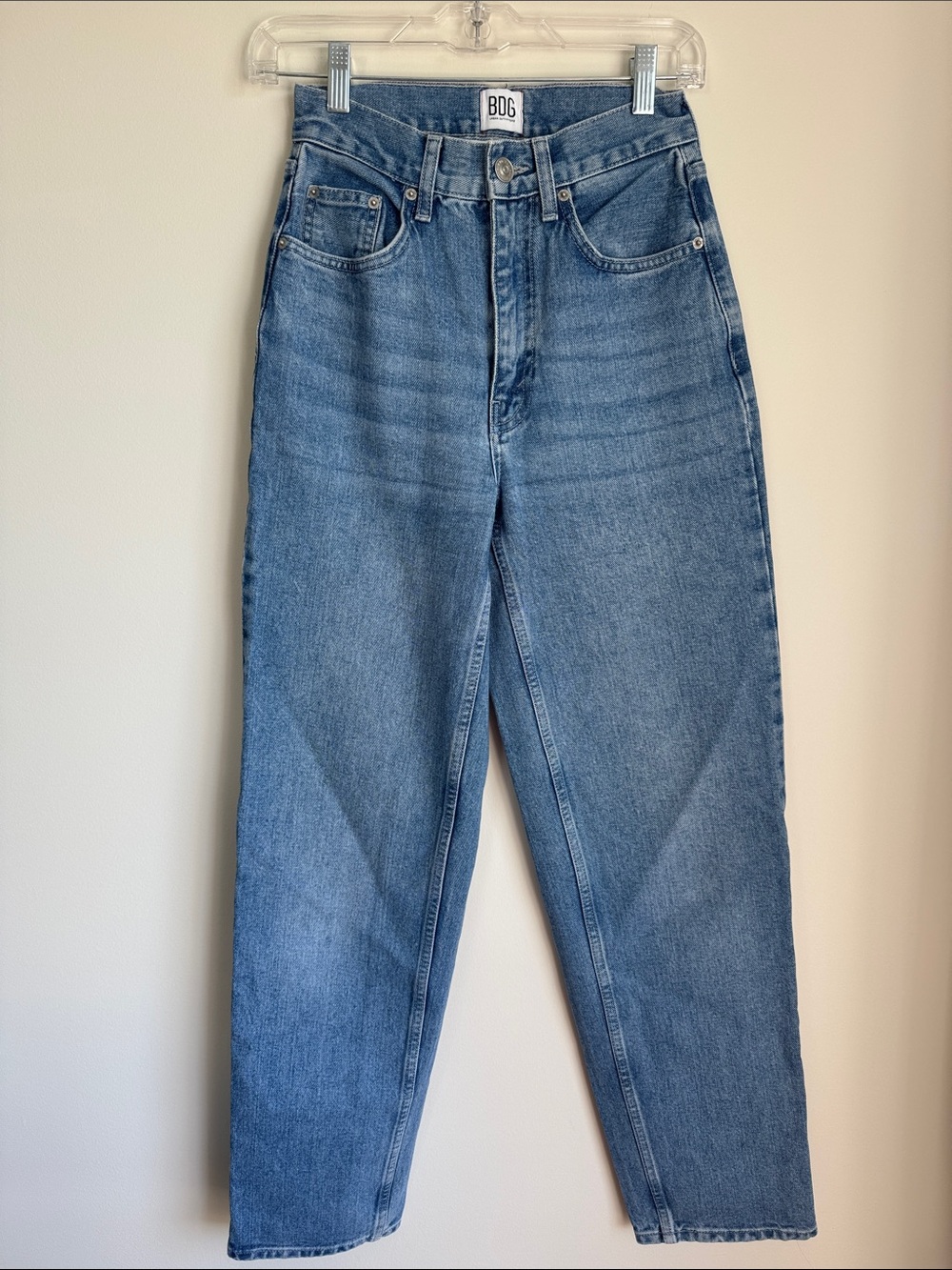 BDG High Rise Baggy in Medium Denim